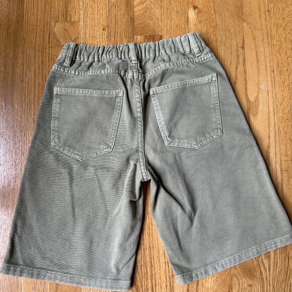 Boys Jean Shorts, Light Green, 10-12 - Picture 2 of 2